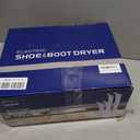 Boot Dryer, Shoe Dryer and Glove Dryer with Timer and Fan, White