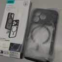 ESR for iPhone 17 Pro Case, Camera Control, Compatible with MagSafe, Shockof Military-Grade tection, Magnetic Phone Case for iPhone 17 Pro, Classic Hybrid Case, Clear Black