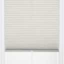 DEZ FURNISHINGS Cordless 1" Light Filtering Cellular Shade, 35"W x 64"H, 
Cream