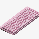nuphy Node75 Wireless Mechanical Keyboard, 75% Hot Swappable Custom Low Profile Keyboard, 84 Keys Computer Gaming Keyboards, Supports Touch Gestures, PBT Keycaps, RGB Backlit, Bluetooth/2.4GHz/USBC