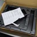 XZETORA Shower Niche SMC Material 40(20+14+6) X16in Niche for Shower Wall Shower Niches Ready for Tile Shower Niche Shelf Black