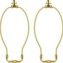 2 Pcs 9Inch Lamp Shade Harp Holders Detachable Lamp Shade Bracket