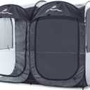 Sportneer Sports Tent, 2-3 Person Instant Pop Up Sports Tents - 92" x 46" x 63.5" Transparent Sport Shelter for Fishing, Camping, Sports Event - Easy Set Up & Tear Down