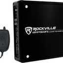 Rockville Krypton MF3 Black 4 Channel Marine Amplifier Boat Amp