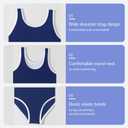 Girls One Piece Swimsuits, Toddler Girls Swimweargirls Bathing Suits, Cute Summer Beach Pool Outfit 3-12 Years (US, Age, 6 Years, Blue) (Purple)