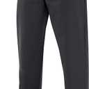 Chef Designs Men's Rk Cook Pant (36W x 34L, Black)