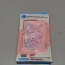 DLseego Cute Rabbit Switch Protective Case Dockable Soft Silicone Shell Shockproof Scratch Resistant Cover Joy Con Skin with 4PCS Lovely Thumb Grips Caps