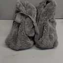 ReachMe Womens Oversized Sherpa Jacket Fuzzy Fleece Zip Up Hoodies with Pockets Warm Fall Outfits Winter Coats (Gray, M)