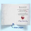 10 x Missonemi Fathers Day Card for Husband, Fathers Day Gift from Wife, Happy Father's Day Husband Card, Romantic Appreciation Greeting Card for the Father of Our Children