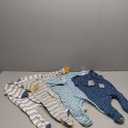 Gerber Baby Boys 4 Pack Sleep 'N Play Footie (3-6 Months)