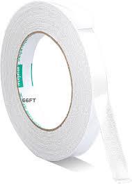 Double-Sided Fabric Tape, 3/5 Inch Wide, 180 Feet