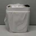 2 Pack 2.7 Gal Bathroom Trash Can with Lid, Automatic Trash Can Small Smart Garbage Can Touchless, Slim Motion Sensor Waterproof Plastic Trash Bins for Bedroom Office Kitchen Toilet (White)