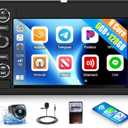 6+128G 8-Core Android 15 Car Radio for Ford F150 2004-2008, F250 F350 Fusion Explorer, 7" Touch Screen Car Stereo with Wireless CarPlay Android Auto Bluetooth 5.0 32EQ GPS SWC WiFi FM Backup Camera