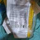 Inflatable Bounce House with Slide, Jumping Castle with Blower and Wave Pool, Basketball Rim, Long Tunnel