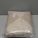 Beeiva Checkered Print Rug Runners for Hallways Non Slip 2.5x8, Ultra Thin Beige Kitchen Runner Rugs Non Skid Washable, Classic Neutral Gingham Decor Faux Wool Carpet for Bathroom Bedroom Entryway