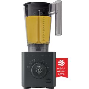 Chefman Obliterator 48 oz Countertop Blender for Smoothies, 1380W Motor to Crush Ice,Nuts & Frozen Fruit with Stainless Steel Blade Auto Blend Function, Includes Tamper & Scraper-MIDNIGHT(Pack of 1)