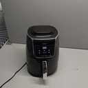 Ninja | XL Single Basket Air Fryer | 5.5 QT Capacity fits 3lbs of Wings | 5-in-1Air Fry, Roast, Bake,Reheat & Dehydrate |Dishwasher Safe Parts & Recipe Guide | Grey |AF150AMZ