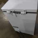 Midea MERC04C4BAWW Chest Freezer, 3.5 Cubic Feet Freezer With Removable Basket, Interior LED Light, Adjustable Temperature, For Kitchen Apartment Office, White