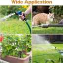 Tudomro 8 Pack Garden Hose Shut Off Valve Durable Heavy 3/4 Brass Shut Off Valve for Garden Hose with Extra Pressure Washer Water for Household Cleaning