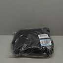 ZLYC Women Fine Knit Open Front Faux Fur Trim Layers Poncho Cape Cardigan Sweater (One Size, Black 2)