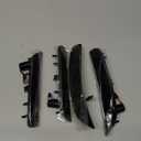 Smoke Dynamic LED Side Marker Light Kit for 2012-2017 Fiat 500 Abarth 2-Door Hatchback - Sequential Amber Front & Red Rear side marker Turn Signals | Plug & Play 4-Piece Kit