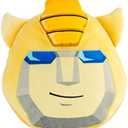 Club Mocchi-Mocchi- Transformers Plush - Bumblebee Plush - Transformer Toys - Transformers Rise of the Beasts Toys - Collectible Squishy Plushies - 9 Inch