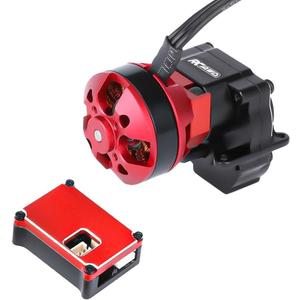 RCAWD 2204 3500KV Brushless Outrunner Motor Transmission with 30A Brushless Esc Pedals for 1/18 TRX4M Series Upgrades Part