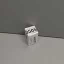 2 Pieces 2.75 Inch Brass Hook and Eye Latch Gate Door Latch Cabin Hook Lock Door Lock Hardware Best for Window, Sliding, Shed, Fence, Gate, Cabinet, Bathroom, Closet (Bronze)