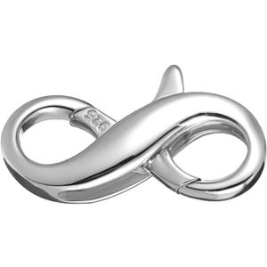 925 Sterling Silver Clasp Stainless Steel Lobster Claw Clasps Silver Bracelet Clasps and Closures Necklace Extenders for Women Jewelry Making Necklace Connector Carabiner for DIY Jewelry Repair