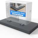 Air Jade Equipment Pad for Ductless Mini-Split Air Conditioner Heat Pump System, 18  38  3 inches, Plastic Mini Split Condenser Pad, Gray