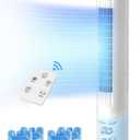 JRD 41" Air Cooler for Bedroom, Office, Large Room, Portable Evaporative Air Cooler with Ice Packs, 12H Timer, 3 Speeds, 4 Modes, 80 Oscillating Tower Fans with Remote