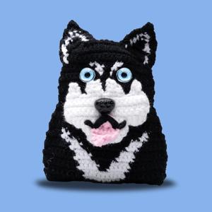 LilyCleo Crochet Beginner Kit, Emotional Support Crochet Kits with Step-by-Step Video, Positive Crochet Animals with Easy Peasy Yarn, Crochet Hook, Beginners Crochet Kit Gift for Kids, Adults (Husky) LilyCleo Crochet Beginner Kit, Emotional Support Crochet Kits with Step-by-Step Video, Positive Crochet Animals with Easy Peasy Yarn, Crochet Hook, Beginners Crochet Kit Gift for Kids, Adults (Husky)