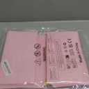 woric 36PCS Pink Paper Bags with Stickers, Small Pink Party Favor Bags for Girls Birthday Self Stand Goodie Gift Bag for Kids Baby Shower Wedding Mother's Day Decor