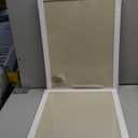 2-Pack Double-Sided Cork Board with Linen, 16" x 12" Hanging Wood Framed Bulletin Board, Picture Display Vision Board Kit Corkboards for Wall School Office Decor, 20 Pushpins (Vintage White)