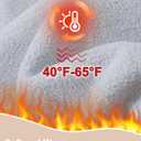 MAGCOMSEN Women's Fleece Lined Winter Hiking Waterproof Insulated Outdoor Snow Ski Softshell Pants for Cold Weather (Black)