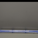 24" x 36" SwiftGlimpse 2026 Wall Calendar Erasable Large Wet & Dry Erase Laminated 12 Month Annual Yearly Wall Planner, Reversible, Horizontal/Vertical, Navy