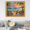 Funart Stamped Cross Stitch Kits for Beginners Full Range of Cross Stitching Preprinted Embroidery Kits for Adults, 11CT Embroidery Pattern Needlepoint Kits- (ArtColors25)