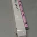 Pink Bow Gift Wrapping Paper Roll Gold Foil Coquette Bow Gift Wrap 17 x 118 Inch Pink White Striped Wrapping Paper for St. Patrick's Day Girl Birthday Baby Shower Wedding Party Supplies