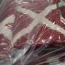 SHACOS Hallway Runner Rug 2x8 ft Washable Christmas Kitchen Runner Rugs Non Slip Rubber Backing Rug Runner Entryway Runner Laundry Room Floor Mat Trellis Carpet Runners, Red