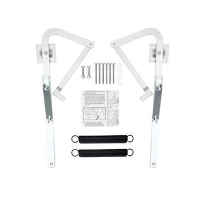 55-2 Attic Ladder Hinge Arms with Springs, Compatible with Werner Mk5, WU2210, W2208, W2210, Suitable for Werner Attic Ladders Manufactured After 2010, Heavy Duty Thick Galvanized Material