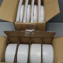 E-far 12-Piece Plates and Bowls Sets, Stoneware Dinnerware Dishes Sets for 4, Kitchen Modern Dining Dishware, Chip & Scratch Resistant, Microwave & Dishwasher Safe, Speckled White