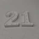 21th Birthday Decorations for Her Him,21th Girthday Centerpieces Table Decorations for Women Men,Light Up Numbers 21 Sign for Party Backdrop Wall Decor for 21th Wedding Anniversary Decorations