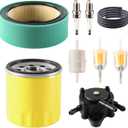 Air Filter Compatible with Kohler CH18 CH20 CH22 CH23 CH25 CV17 CV18 CV19 CV20 CH680 CH730 CV640 ECH630 ECH650 Replace OE# 47 883 03-S1 47 083 03-S with Oil Fuel Filter Spark Plug