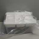 Citylife 17 QT Plastic Storage Box with Removable Tray Craft Organizers and Storage Clear Storage Container for Organizing Bead, Tool, Sewing, Playdoh