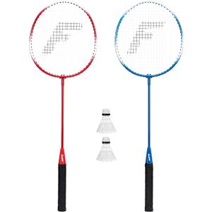 Franklin Sports Badminton Racket + Birdie Set - Replacement Badminton Equipment for Kids + Adults - 2 Player - 4 Player Badminton Racket Sets, One Size