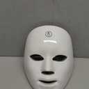 SUERBEATY Red Light Mask For Face, 7-1 Colors Red Light Face Mask, Facial Skincare At Home, Cordless, Portable and Rechargeable (White)