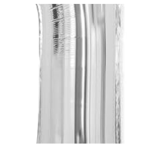 Pack of 3 1 Balloon, Number 1 Balloons 40 Inch, Silver Large Big Foil Number 1 Balloon for First Birthday Party Graduation Wedding Anniversary Baby Shower Bachelorette Decorationss Supplies (Silver)
