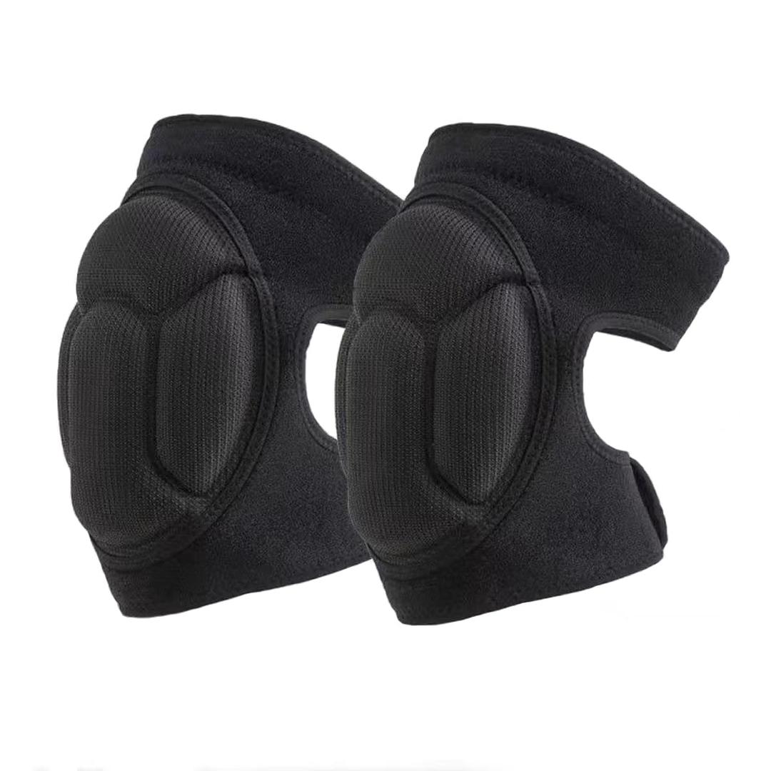 Knee Pads for Women & Men, Dance Knee Pads Volleyball Knee Pads for Women Men Wrestling Knee Pads Wrestling Gear, Crash Pad Snowboarding Gear Knee Protector Soft Knee Pads for Work (Medium, Black)