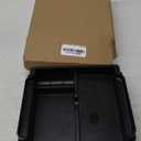 Center Console Organizer for Toyota Grand Highlander (Not for Hybrid) 2024-2025 Accessories Storage Box Armrest Secondary Insert Tray with Anti-Slip Mat (Black)