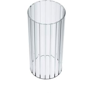 Glass Shade Straight Cylinder Glass Lamp Shade Replacement with Multiple Effects (Stripe Straight Cylinder) (3.5 x 8)